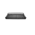 Great Day UTV Front Cargo Rack - 18" x 50" x 7" Carrying Cradle - 250 lbs Weight Capacity - Aluminum Frame - Black Powder-Coated Finish, UVFR751