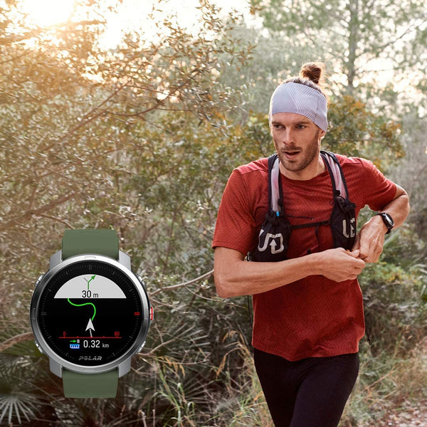POLAR Grit X - Smart Sports Watch with GPS - Green