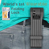 world's 1st wearable folding lock