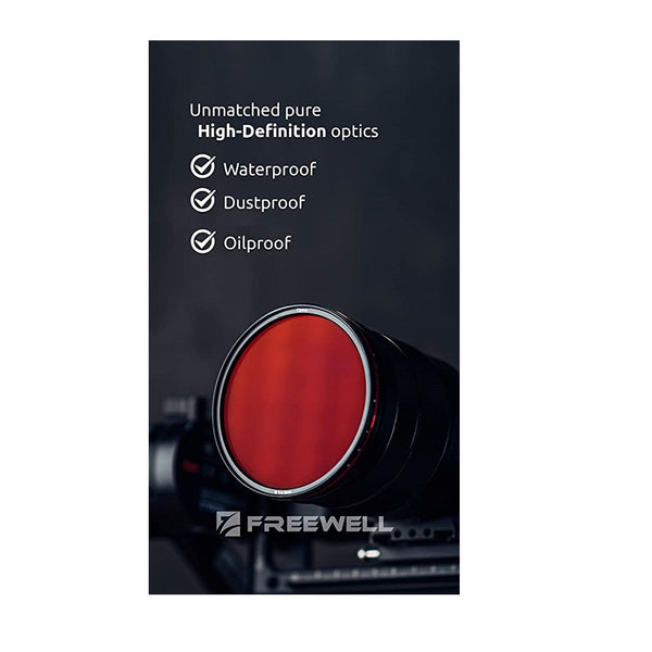 Freewell 82mm Threaded Hard Stop Variable ND Filter All Day 2 to 5 Stop & 6 to 9 Stop - 2Pack