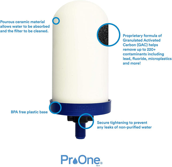 Propur Traveler Countertop Gravity Water Filter System