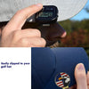 GolfBuddy Clip-on Voice 2 Golf Navigation GPS for Hat with Custom Ball Marker Hat Clip