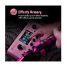 Hotone Ampero MP-100 Guitar Bass Amp Modeling IR Cabinets Simulation Multi Language Multi-Effects with Expression Pedal Stereo OTG USB Audio Interface(Pink Limited Edition)