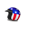 Daytona Helmets Motorcycle Open Face 3/4 Helmet Cruiser- Graphics 100% DOT Approved