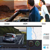 JOMISE F3S Dual Dash Cam 1296P Max, Front and Rear 1080P Full HD Dash Camera with 2.35" LCD 170°Wide-Angle Lens, WDR, GPS, G-Sensor, Night Vision, Loop Recording, Support 128GB Max