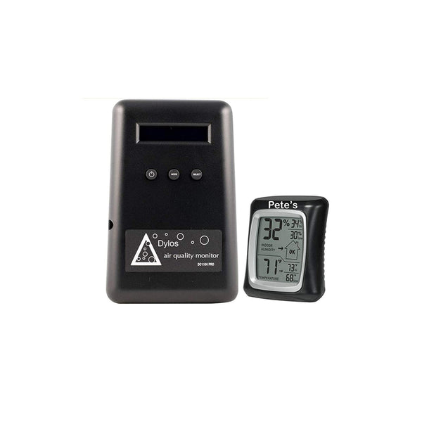 Dylos DC1100 Standard Laser Air Quality Monitor, Black, (Special Black)