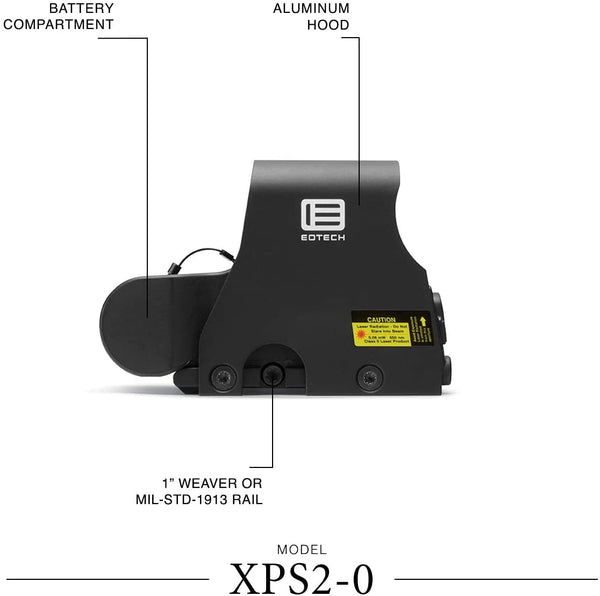 EOTECH XPS2 Holographic Weapon Sight - XPS2-0