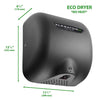 Excel Dryer XLERATOReco XL-GR-ECO 1.1N High Speed Commercial Hand Dryer (Pack of 2)
