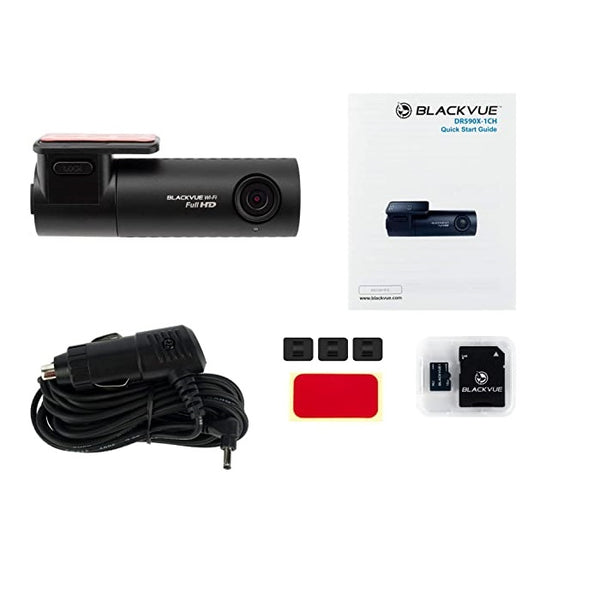 BlackVue DR590X-1CH with microSD Card | Full HD Wi-Fi Dashcam | Parking Mode Support