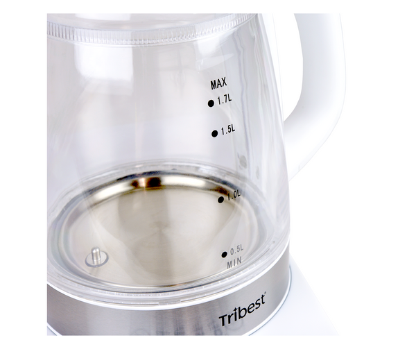 Tribest Raw Tea Kettle, GKD-450-B Glass Electric Water Kettle