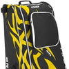 Yellow hockey equipment holder bag for professional players