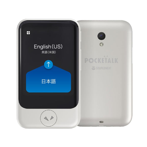 Pocketalk Model S Real Time Two-Way 82 Language Voice Translator with 2 Year Built-in Data and Text-to-Translate Camera & HIPAA Compliant