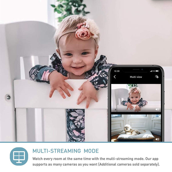 lollipop baby monitor with multi streaming mode