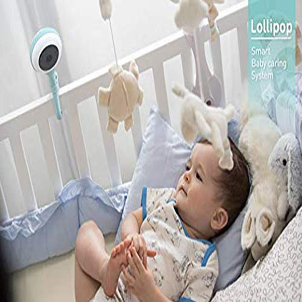 keep an eye on your baby with this lollipop baby monitor