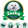 Lucky Premium Treats Chicken Wrapped Rawhide Chews with Real Chicken Breast. - 100 chews