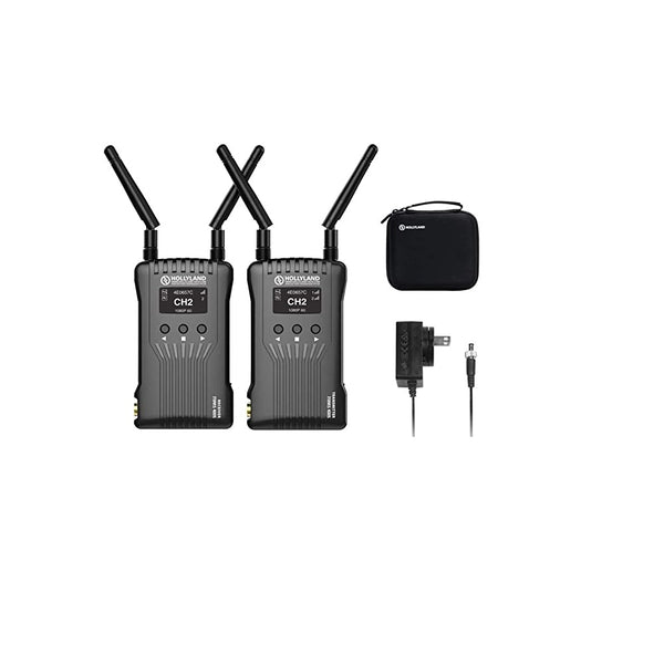 Hollyland Mars 400S Wireless Video Transmitter and Receiver | Dual Power Supply Options | SDI/HDMI 400ft Long Range 0.1s Low Latency 1080P HD Video WiFi Transmission System