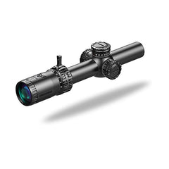 Swampfox Arrowhead Tube 1-10X24 SFP IR BDC Riflescope, Wider Field of View consistent Reticle Size Super Low Light compatible 30mm