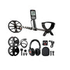 Minelab Equinox 800 All-Terrain Waterproof Multi-Purpose Metal Detector + Equinox Double-D 6" Smart Coil with Skid Plate