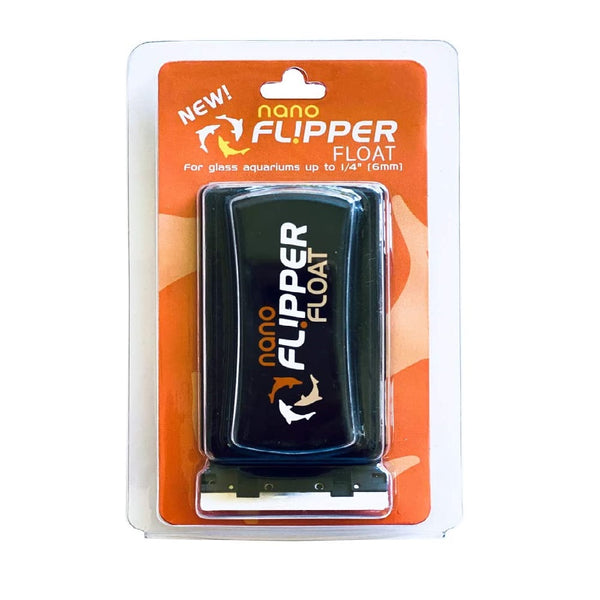 Flipper Cleaner Float - 2-in-1 Floating Fish Tank Cleaner