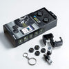 tyre pressure monitoring system with wireless sensors BLACK