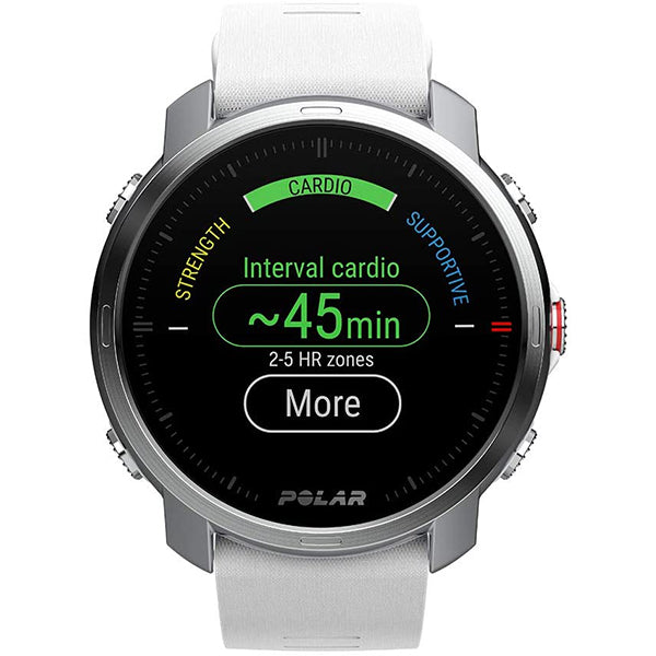 POLAR Grit X - Smart Sports Watch with GPS - White