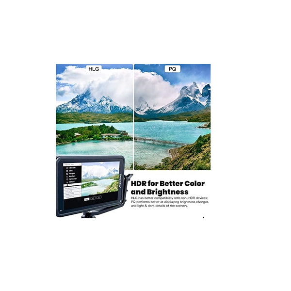 Desview R5, 5.5 inch Touchscreen On-Camera Field Monitor, 1920x1080 IPS with HDR/3D-Luts/Dual-use Battery System, on-Camera-Touchscreen-Field-Monitor
