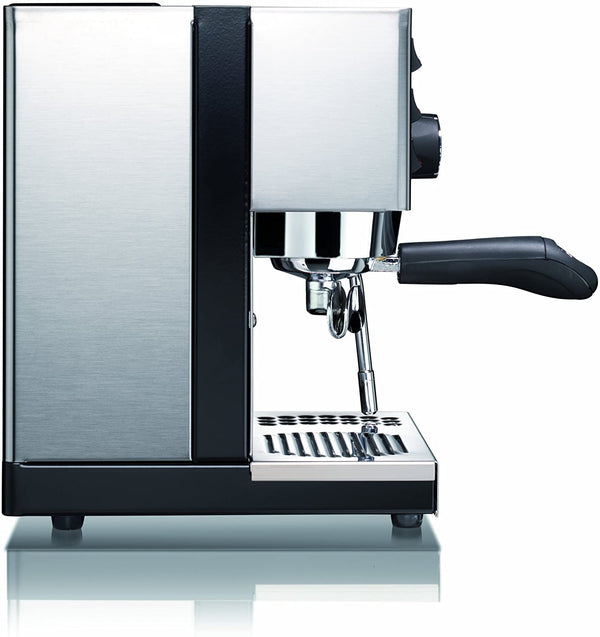 Rancilio Silvia Espresso Machine with Iron Frame and Stainless Steel Side Panels, 11.4 by 13.4-Inch