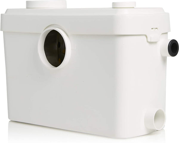 Silent Venus Upflush Systems, White Toilet Macerator Pump for Full Bathroom Anywhere