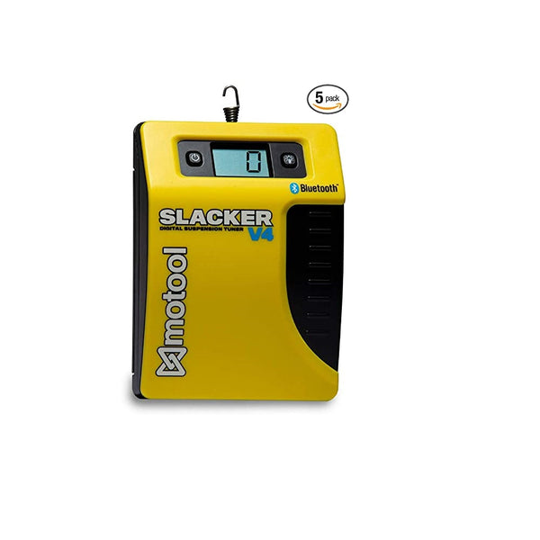Motool 3080-103 Slacker Digital Suspension Tuner V4 with Bluetooth. Works on street, off-road and adventure motorcycles.