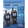 Standard Horizon HX890 Black Handheld VHF - Floating 6 Watt Class H DSC Two Way Radio