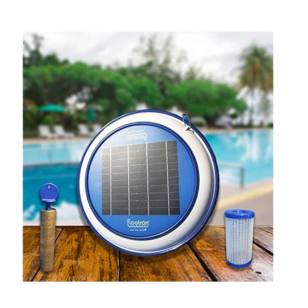 Floatron The Original Solar Powered Water Purifier for Pool Water, High Efficiency, Up to 35,000 Gal | Keeps Your Pool Healthy, Naturally Mineralized Pool Water