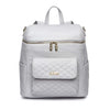 Luli Bebe Monaco Diaper Bag Backpack with Large Luxury Design