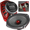 American Bass Godfather 6 x 9 Inch 4 Ohm Impedance 400 Watt Max Power Midrange Performance Output Loud Speaker with 98 Decibel Sensitivity