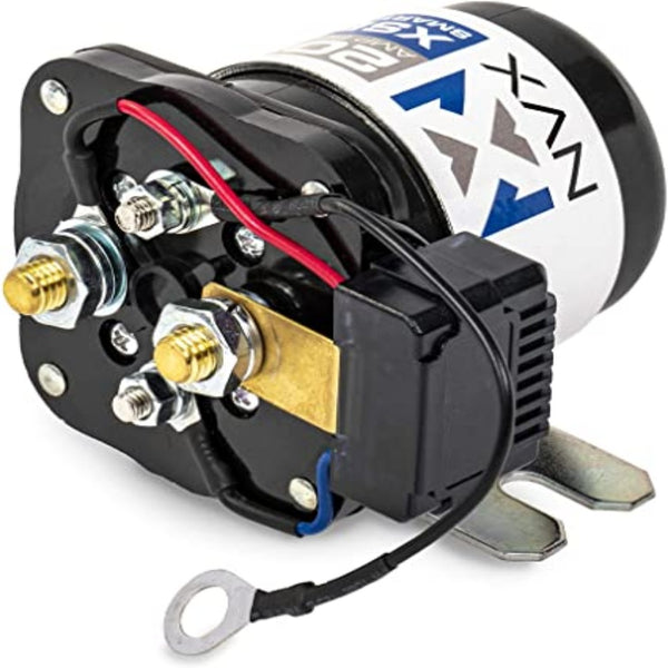 NVX Microprocessor-Controlled 200 Amp, Dual Sensing Smart Relay Battery Isolator