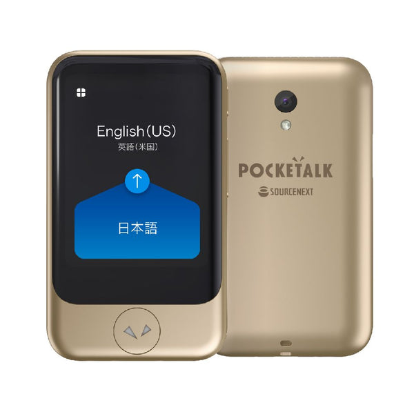 Pocketalk Model S Real Time Two-Way 82 Language Voice Translator with 2 Year Built-in Data and Text-to-Translate Camera & HIPAA Compliant