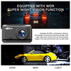 JOMISE 2.45" LCD 1080P 4K Dual Camera Car Dash Cam