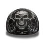 Daytona Helmets Half Skull Cap Motorcycle Helmet - DOT Approved [Guns] [L]