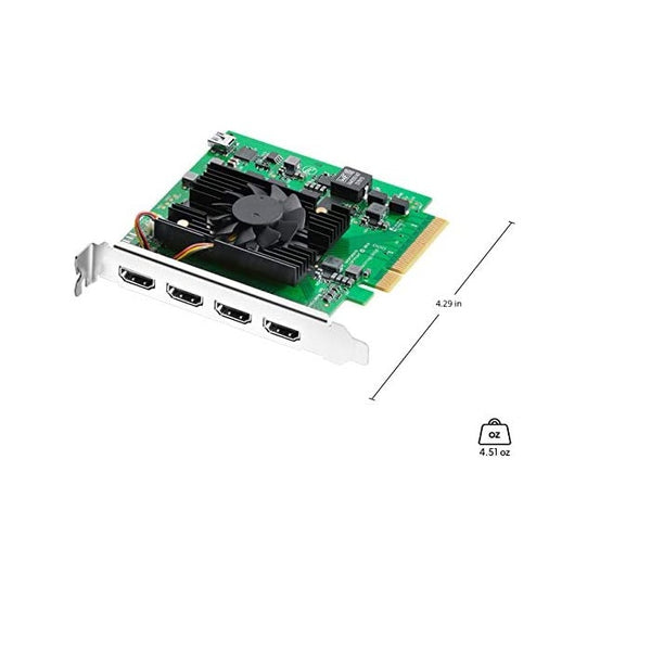 Blackmagic Design DeckLink Quad HDMI Recorder 4K PCIe Capture Card