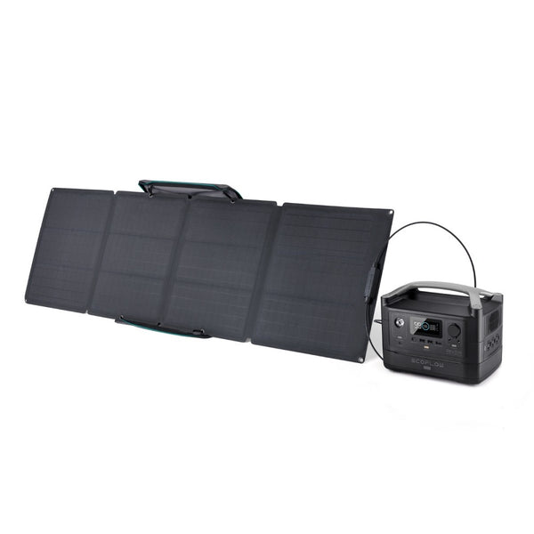 EcoFlow RIVER Max + 1x 110W Solar Panel