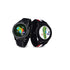 Golf Buddy Aim W10 GPS Watch aim W10 Golf GPS Watch with Red/White/Blue Wristband, Black, Medium