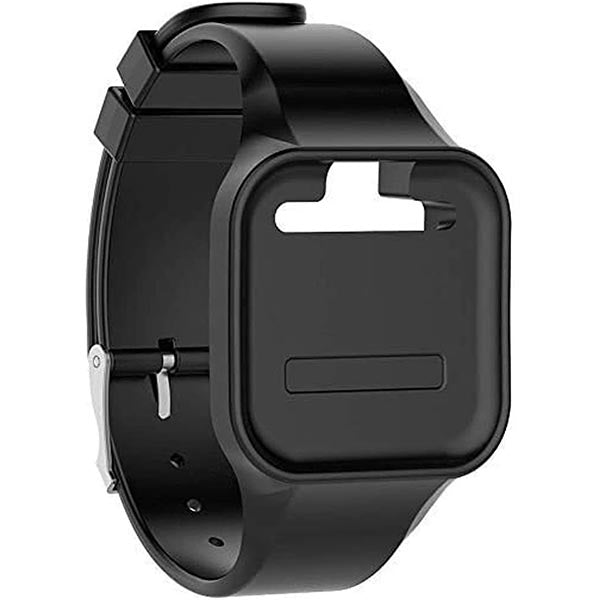 GolfBuddy Clip on Voice 2 with Silicon Wristband (Black)