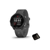 Garmin Forerunner 245, 010-02120-00 GPS Running GPS Units Smartwatch with Advanced Dynamics, Music Watch, Automatic Daylight, Slate Gray