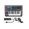 Novation Impulse 25 Controller Keyboard with Sustain Pedal and Knox USB 3.0 Hub