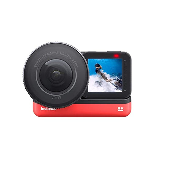 Insta360 ONE R 1-Inch Edition Co-Engineered with Leica – 5.3K 30fps Action Camera with 1-Inch Sensor, 4K 60fps, Stabilization, IPX8 Waterproof, 19MP