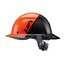 LIFT Safety DAX Fifty 50 Carbon Fiber Full Brim Hardhat (Orange)