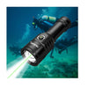 ORCATORCH D570 2-in-1 Scuba Diving Safety Light with 1000 Lumens White Beam, 1000 Meters Green Light, for Diving Instructors, Scuba Divers, Underwater 150 Meters Diving