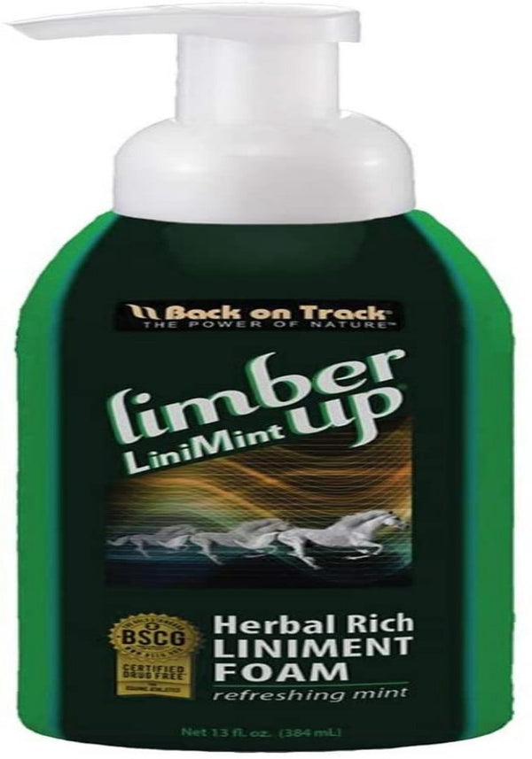 Back on Track Limber Up LiniMint Foam, 13 oz (1LMBRPF013)