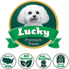 Lucky Premium Treats Chicken Wrapped Rawhide Chews with Real Chicken Breast, All Natural Gluten-Free Dog Treats for Small Dogs, Made in The USA