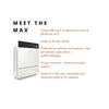 Oransi Max HEPA Air Purifier for Home, Cleans Air from Mold, Dust and Allergies, Covers up to 600 Square Feet