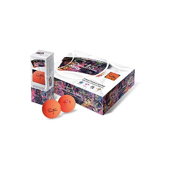 SAINTNINE Misty Golf Balls (One Dozen) - Orange